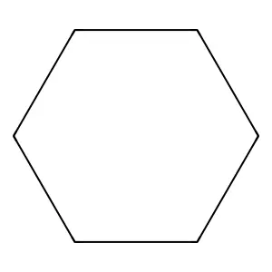 环己烷 structure