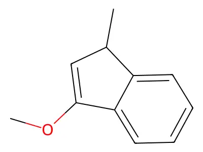 3-methoxy-1-methyl-1H-indene structure