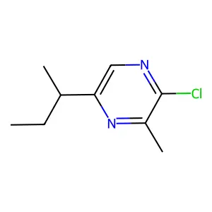 5-Sec-butyl-2-chloro-3-methylpyrazine structure