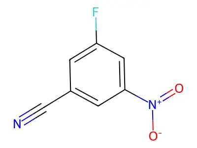 3-Fluoro-5-nitrobenzonitrile structure
