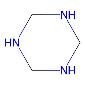 Cyclotrimethylenetriamine structure