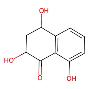 2,4,8-Trihydroxy-1-tetralone structure