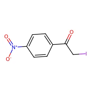 Ethanone, 2-iodo-1-(4-nitrophenyl)- structure