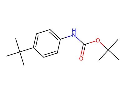 tert-Butyl (4-(tert-butyl)phenyl)carbamate structure