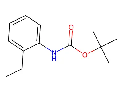N-(tert-Butoxycarbonyl)-2-ethylaniline structure