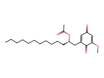 Cornudentanone structure