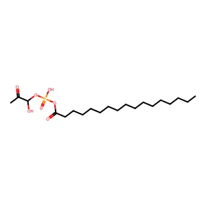 十七酰二羟丙酮磷酸酯 structure