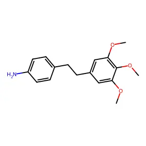 4-(3,4,5-Trimethoxyphenethyl)aniline structure