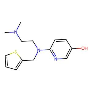 6-(2-(Dimethylamino)ethyl(thiophen-2-ylmethyl)amino)pyridin-3-ol structure