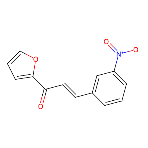 1-(2-Furyl)-3-(3-nitrophenyl)-2-propen-1-one structure