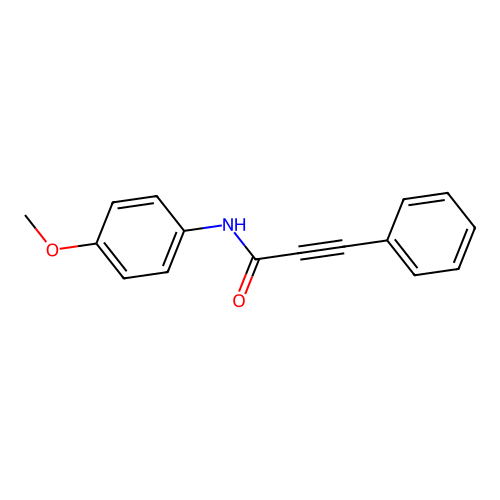 N-(4-methoxyphenyl)-3-phenylprop-2-ynamide structure