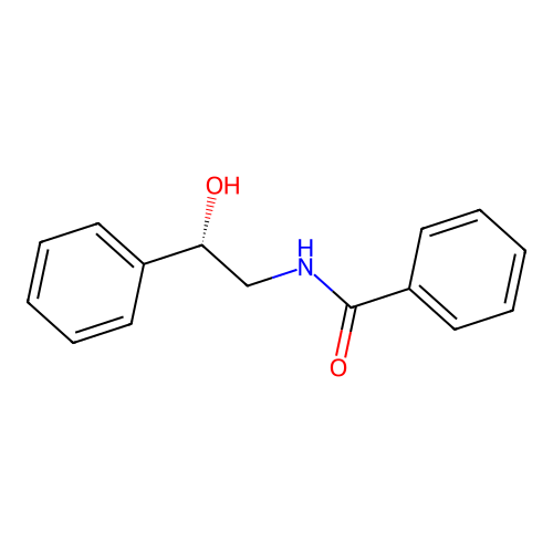 Benzamide, N-[(2S)-2-hydroxy-2-phenylethyl]- structure
