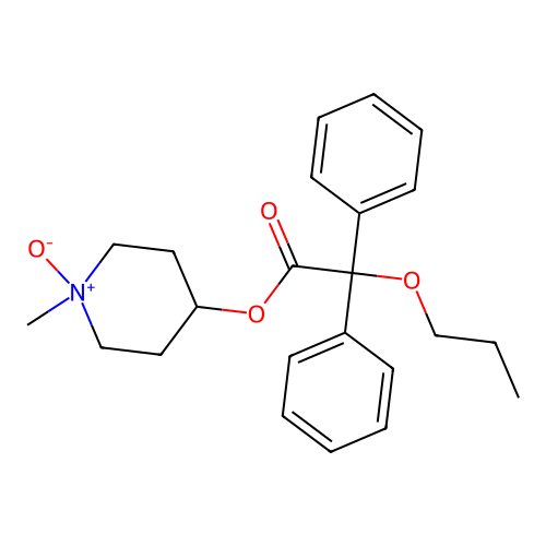 Propiverine N-oxide structure