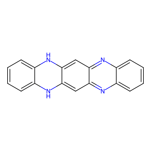 5,12-Dihydroquinoxalino[2,3-b]phenazine structure