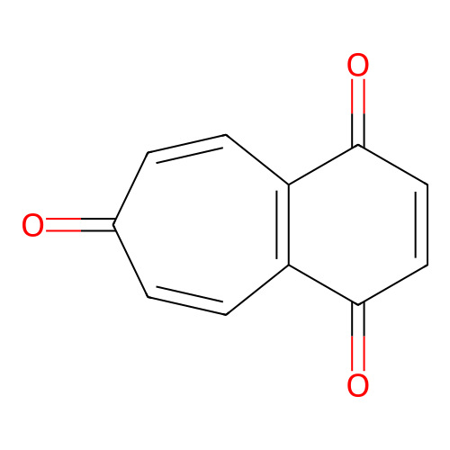 1H-Benzocycloheptene-1,7-trione, 4,7-dihydro- structure