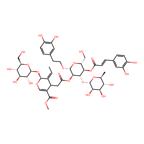 Oleoacteoside structure