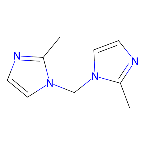 二(2-甲基咪唑-1-基)甲烷 structure