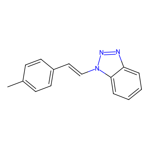 1-[(E)-2-(4-Methylphenyl)ethenyl]-1H-1,2,3-benzotriazole structure