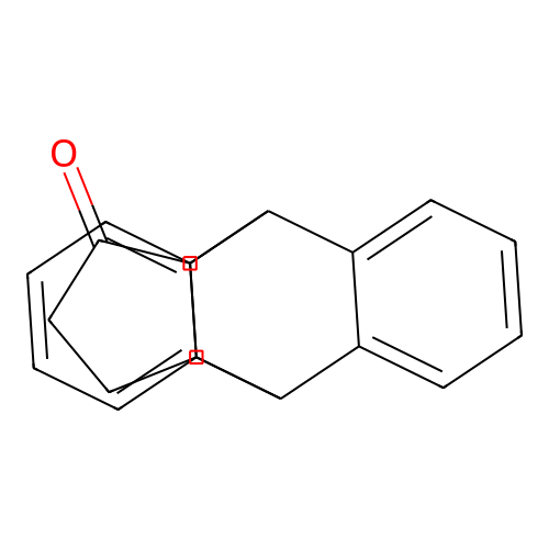 9,10,14,15-Tetrahydro-13H-9,10-cyclopentanthracen-13-one structure