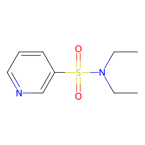 n,n-Diethylpyridine-3-sulfonamide structure