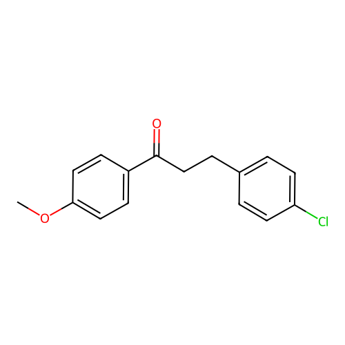 3-(4-Chlorophenyl)-4'-methoxypropiophenone structure