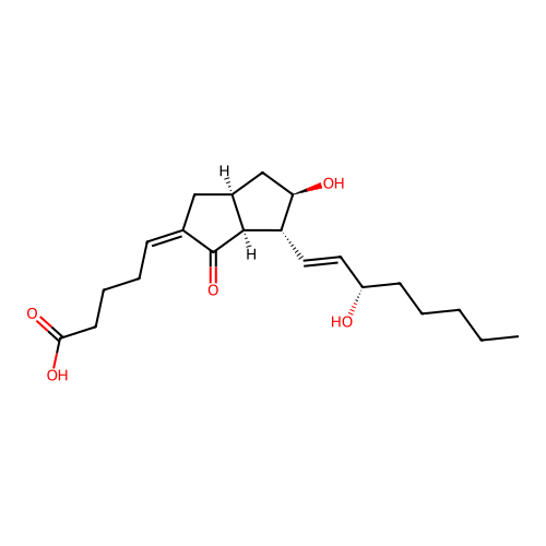 7-Oxo-cyclopentyl-prostaglandin I2 structure