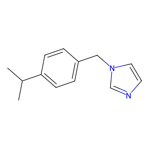 1-[4-(propan-2-yl)benzyl]-1H-imidazole structure
