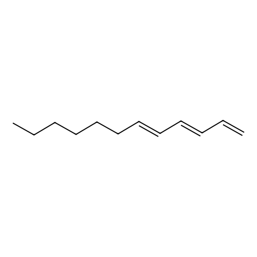 (3E,5E)-1,3,5-Dodecatriene structure