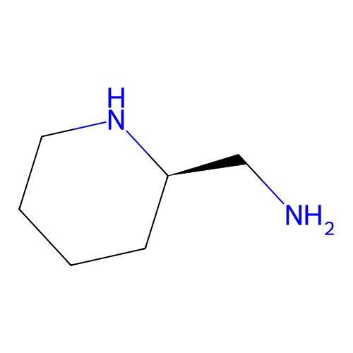 [(2R)-piperidin-2-yl]methanamine structure