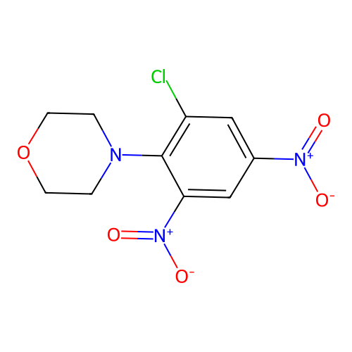 4-(2-Chloro-4,6-dinitrophenyl)morpholine structure