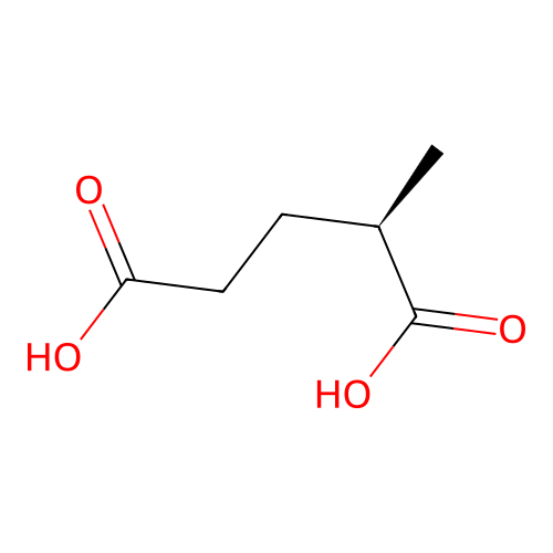2-Methylglutaric acid, (-)- structure