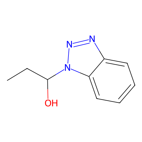 1-(Benzotriazol-1-yl)propan-1-ol structure