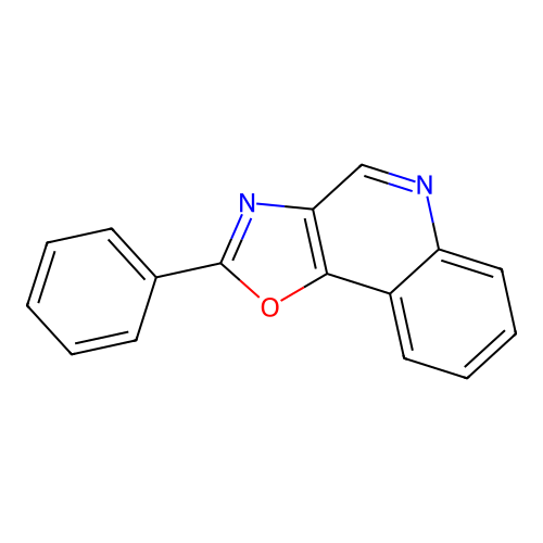 2-Phenyl[1,3]oxazolo[4,5-c]quinoline structure