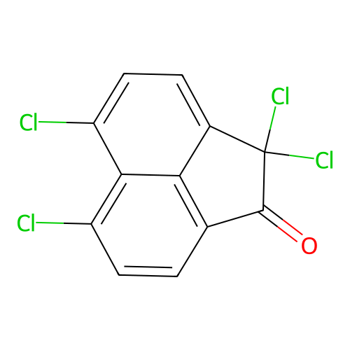 1(2H)-Acenaphthylenone, 2,2,5,6-tetrachloro- structure