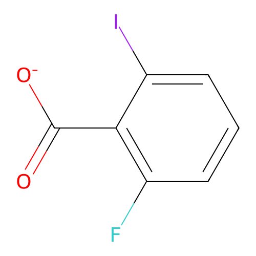 2-Fluoro-6-iodobenzoate structure