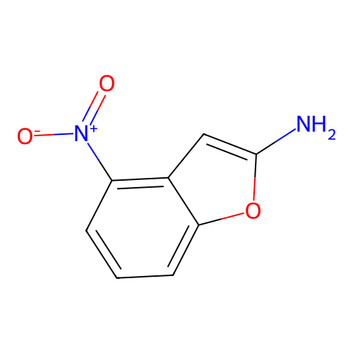 4-Nitro-1-benzofuran-2-amine structure