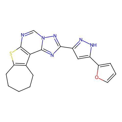 C19H16N6OS structure