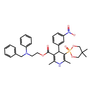 Efonidipine structure