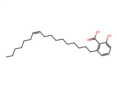Heptadec-15-en-8-yl 2-hydroxybenzoate structure