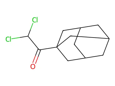 1-(1-Adamantyl)-2,2-dichloroethanone structure