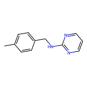 N-(4-甲基苄基)-(2-嘧啶基)胺 structure