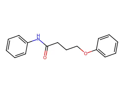 4-phenoxy-N-phenylbutanamide structure