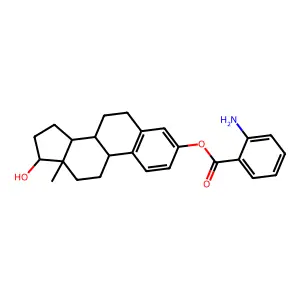 Estradiol anthranilate structure