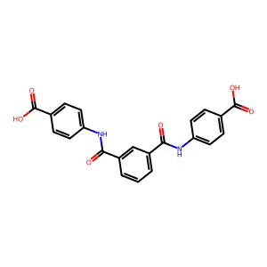 4,4'-(Isophthaloylbis(azanediyl))dibenzoic acid structure