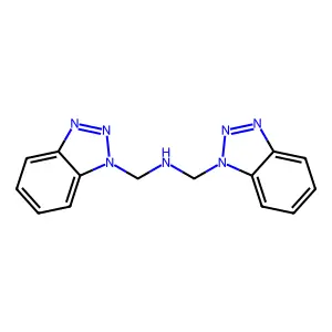 Bis((1H-benzo[D][1,2,3]triazol-1-YL)methyl)amine structure