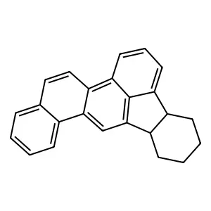 9b,10,11,12,13,13a-Hexahydroindeno(1,2,3-hi)chrysene structure