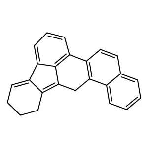 Indeno(1,2,3-hi)chrysene, 10,11,12,13-tetrahydro- structure