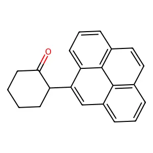 2-Pyren-4-ylcyclohexan-1-one structure
