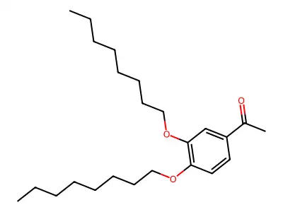3',4'-(Dioctyloxy)acetophenone structure