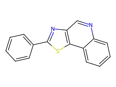 Thiazolo[4,5-c]quinoline, 2-phenyl- structure